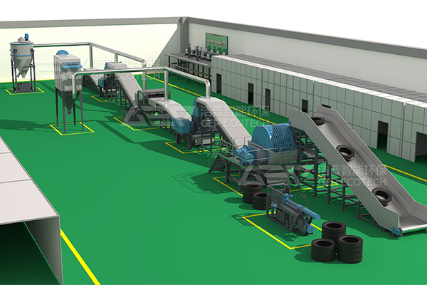 輪胎破碎生產(chǎn)線