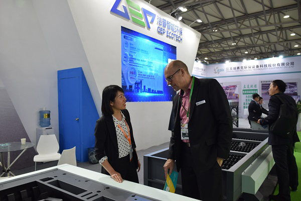 中國環(huán)博會第二天，熱度依然不減！