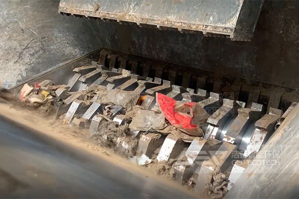 填埋場(chǎng)垃圾粗破碎機(jī)