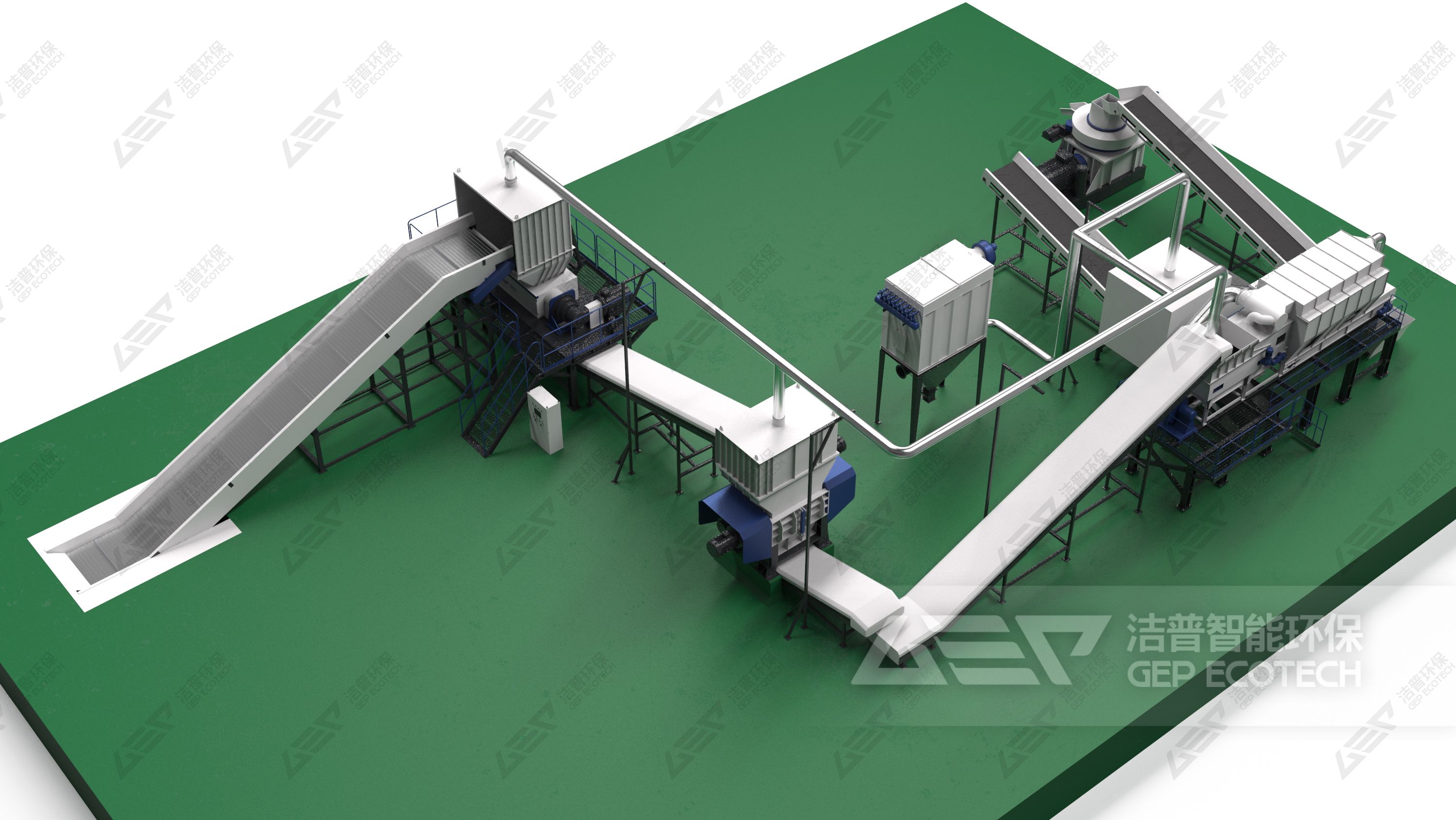 大件垃圾制備生物質(zhì)顆粒工藝