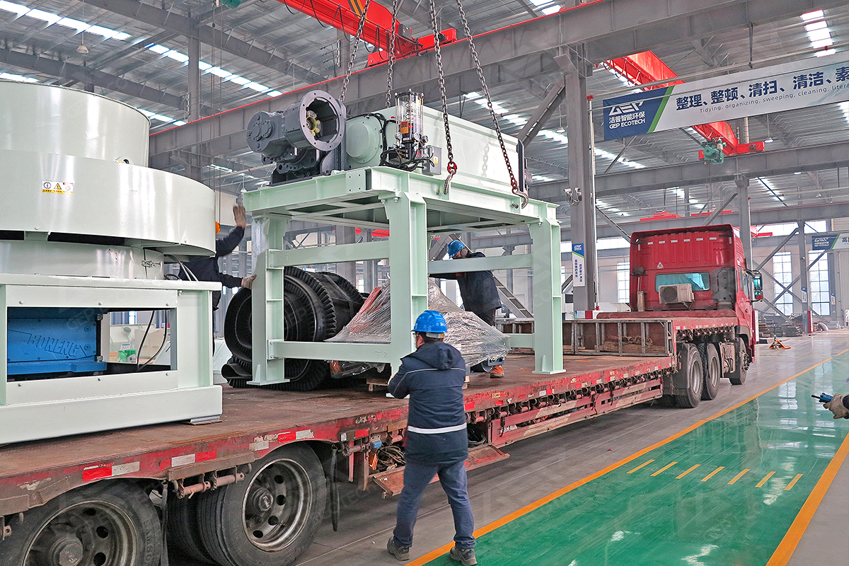 不斷開拓海外市場 ，潔普輪胎處置生產(chǎn)線出口東南亞