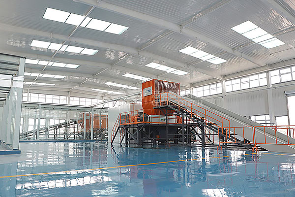 大件垃圾處置生產(chǎn)線