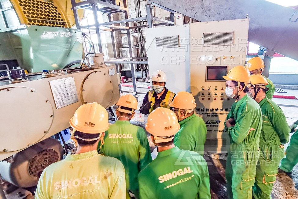 澳門廢舊輪胎破碎處理生產(chǎn)線項(xiàng)目