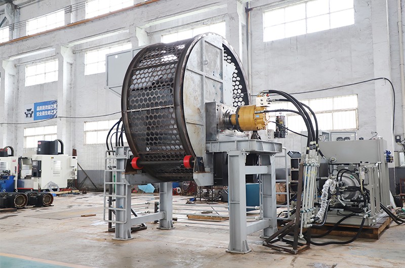 雙軸輪胎撕碎機(jī)