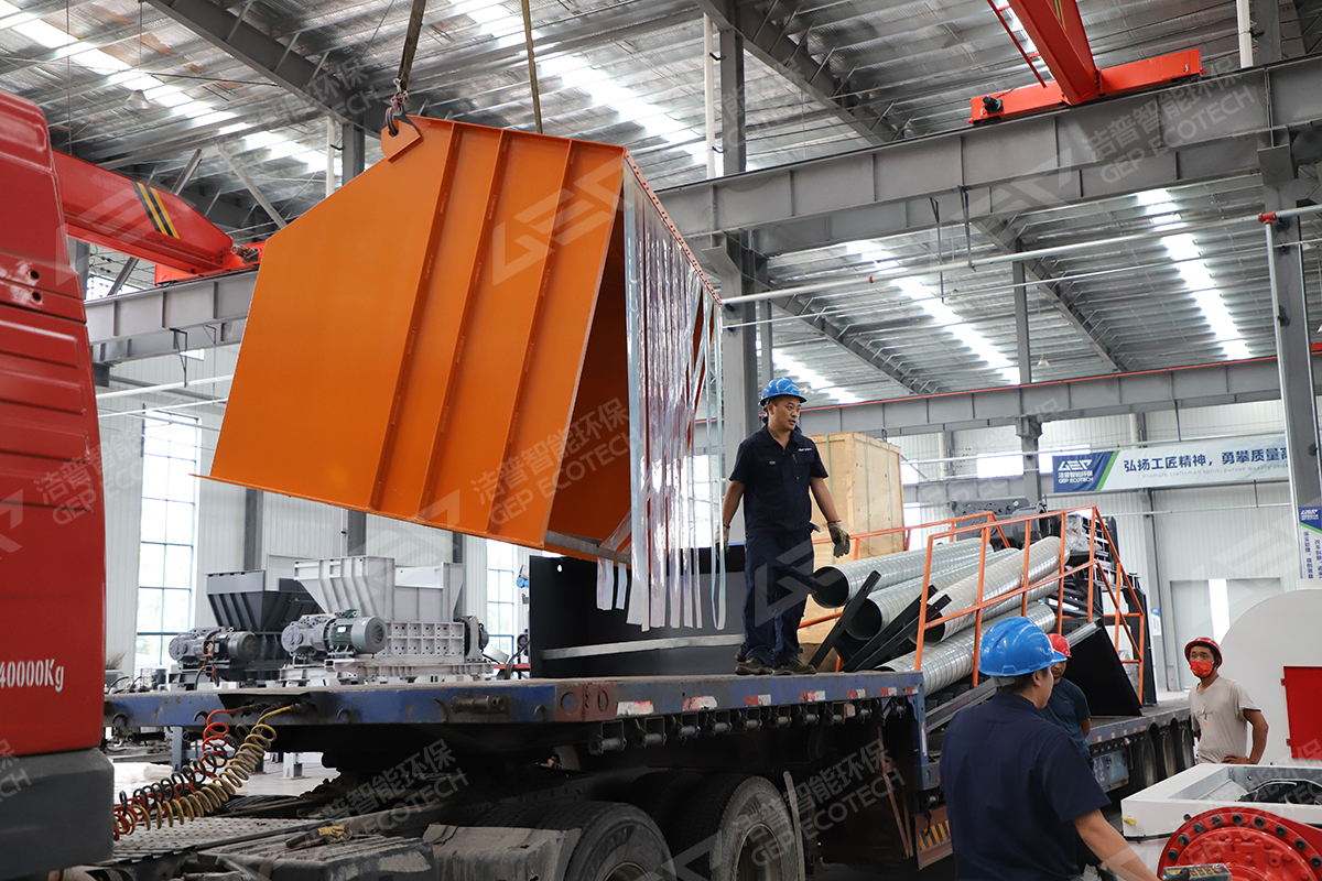 海外市場(chǎng)版圖再擴(kuò)大，潔普智能塑料破碎生產(chǎn)線發(fā)往歐洲