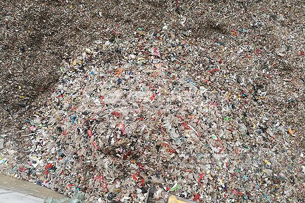 生活垃圾破碎后