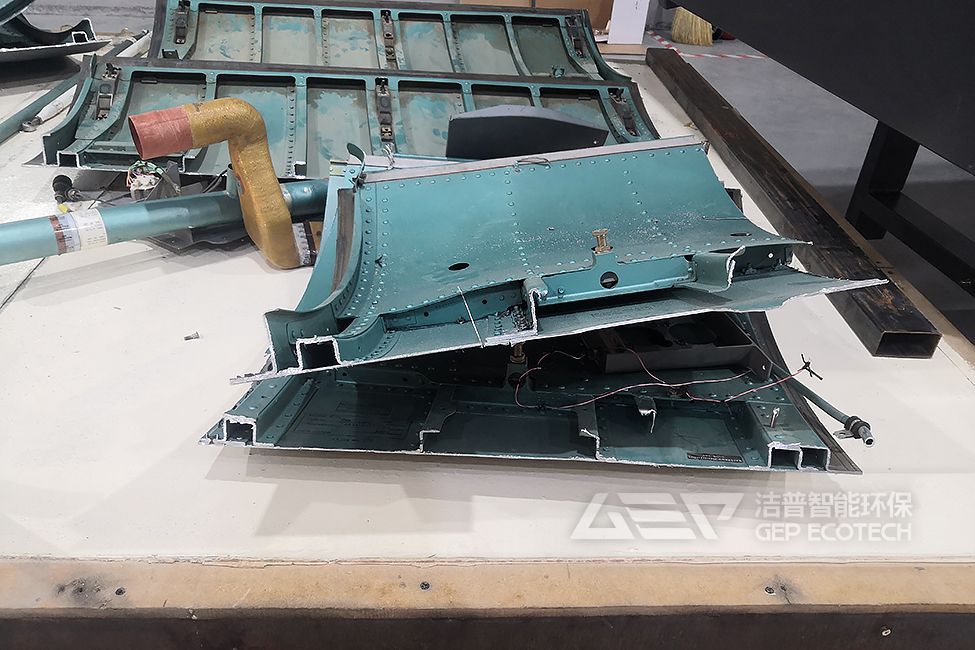 中東戰(zhàn)斗機易損件破碎處置項目