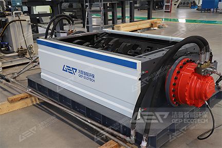 GC系列雙軸粗垃圾破碎機(jī)