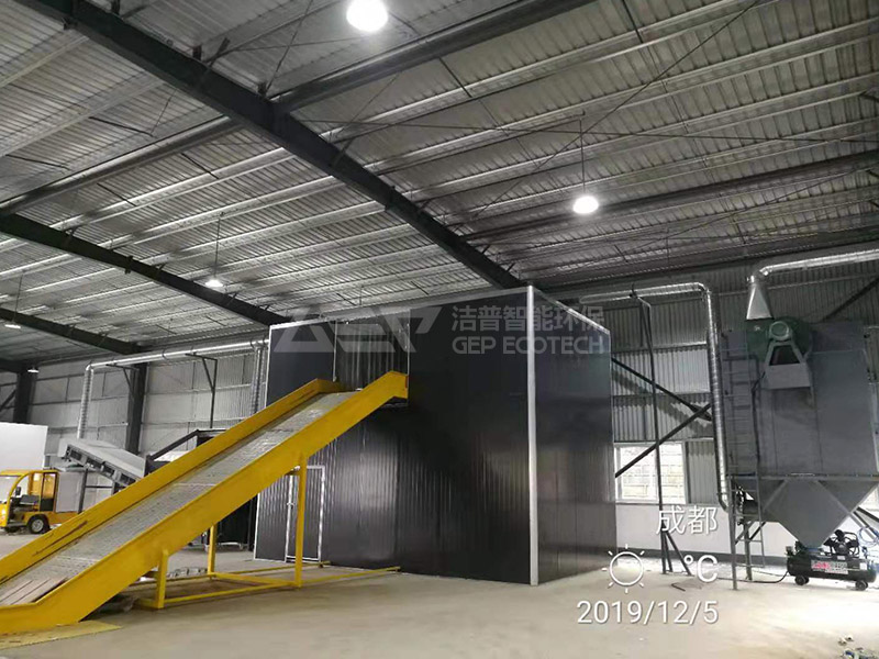 大件垃圾處置生產(chǎn)線