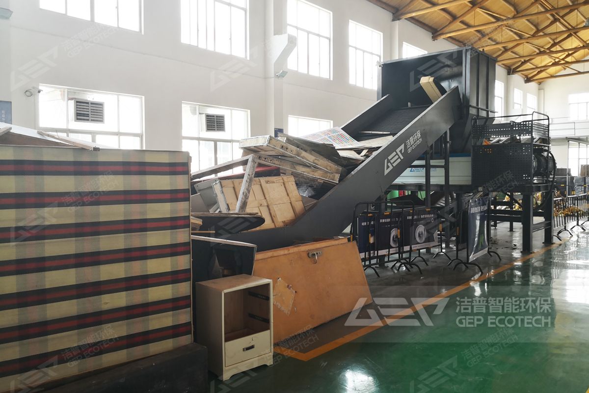 大件垃圾破碎處理線(xiàn)