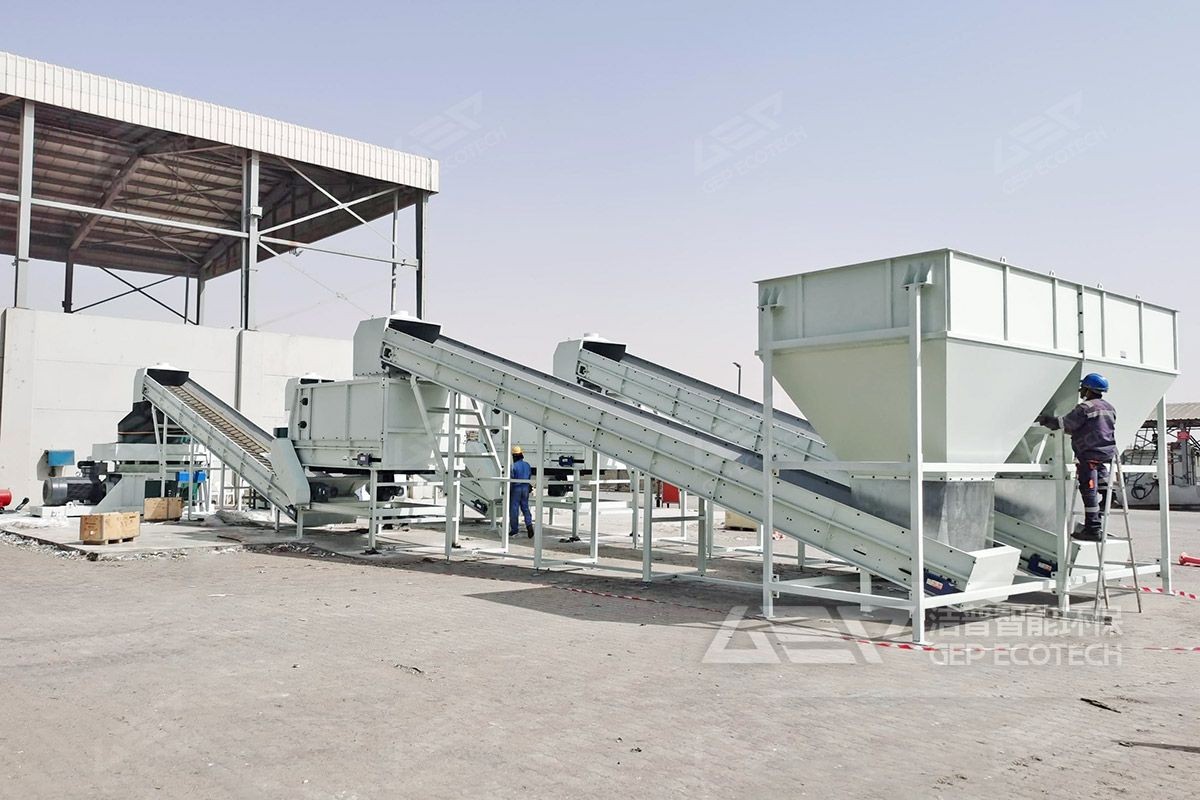 生活垃圾處置系統(tǒng)現(xiàn)場