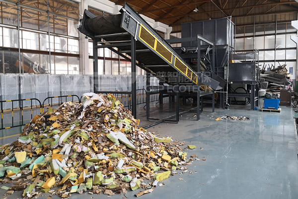 浙江大件垃圾處置中心完善處理鏈條 大件垃圾不再“無家可歸”