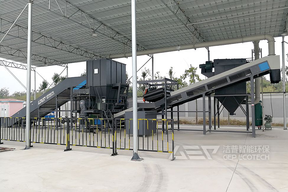 華北地區(qū)園林垃圾破碎處置項目