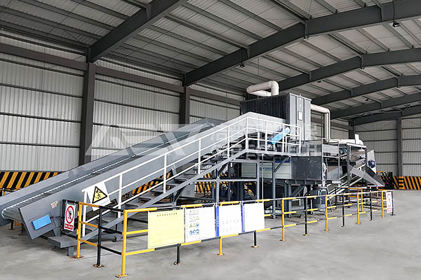 大件垃圾破碎系統(tǒng)都有什么設(shè)備組成的？