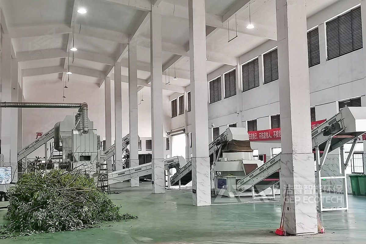 江西吉安園林垃圾處置線(xiàn)