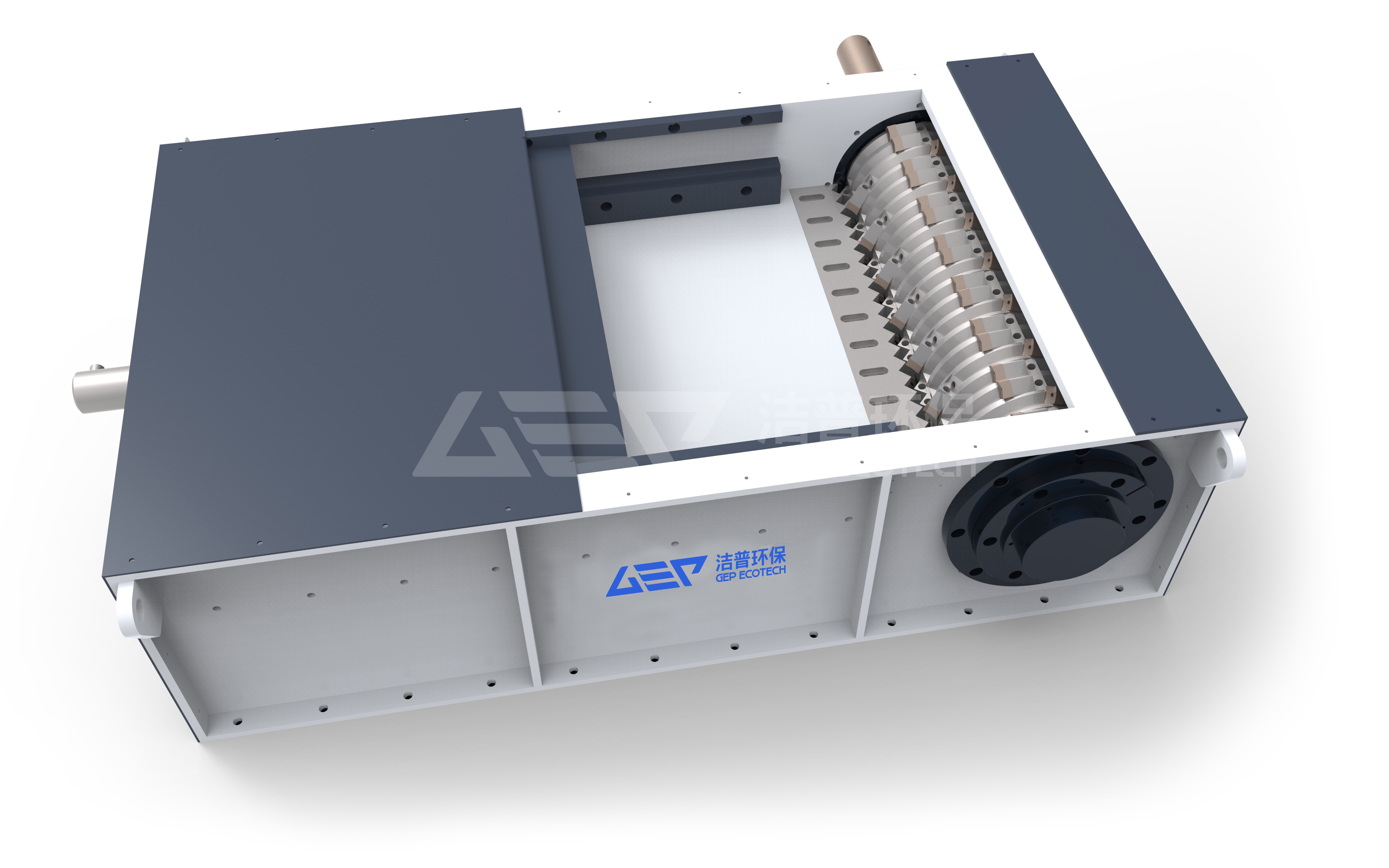 潔普單軸破碎機