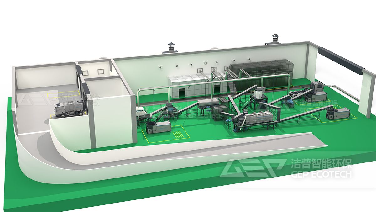 生活垃圾分揀中心設(shè)備
