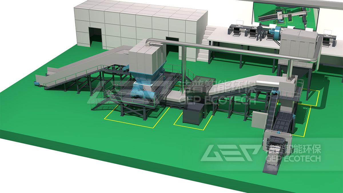 大件垃圾替代燃料制備系統(tǒng)