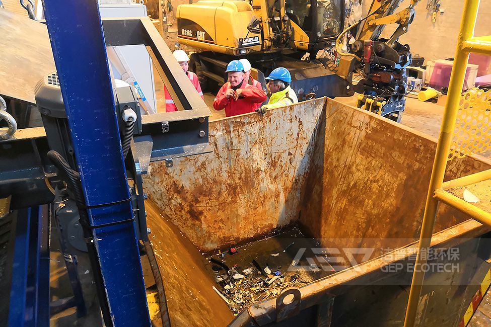 歐洲塑料垃圾處置生產(chǎn)線項目