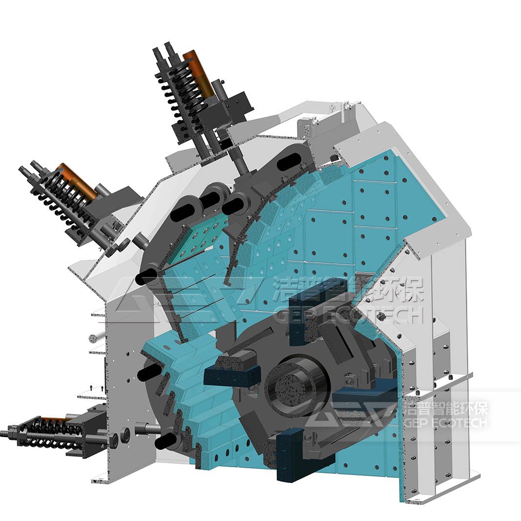 反擊式破碎機結構