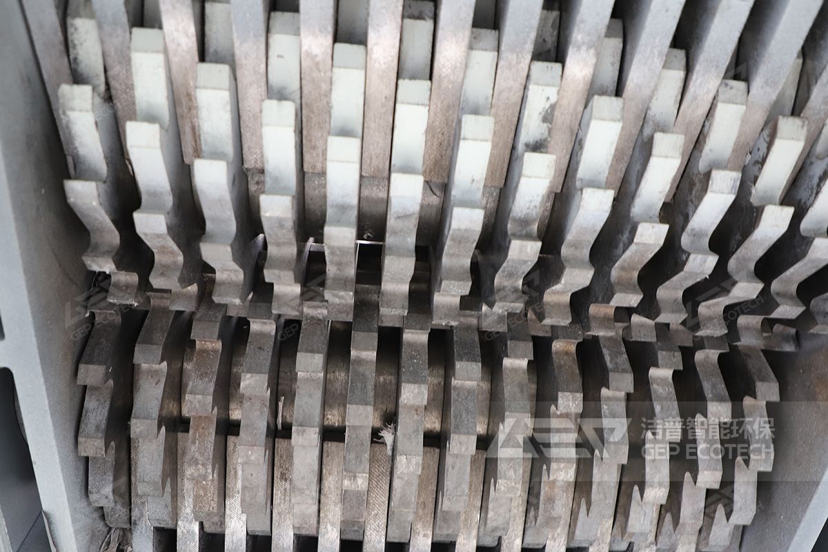 雙軸撕碎機刀齒