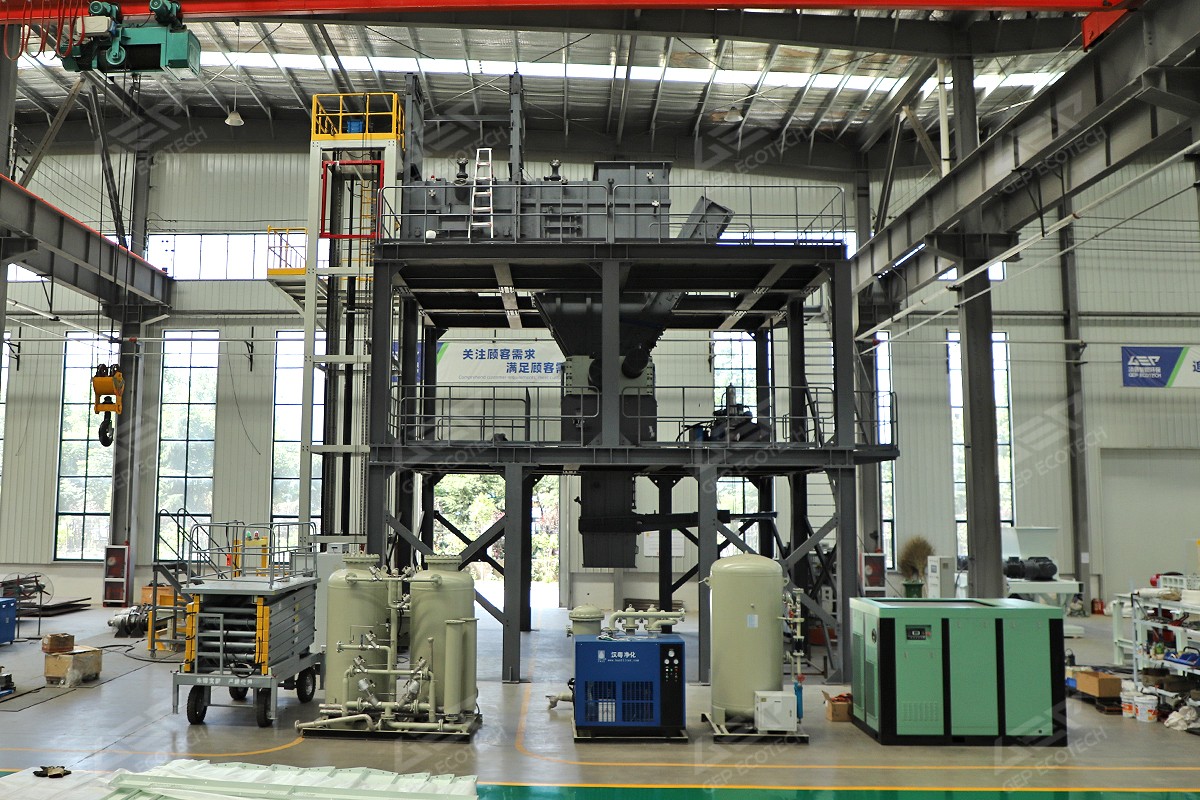 智能樓式危廢破碎系統(tǒng) 