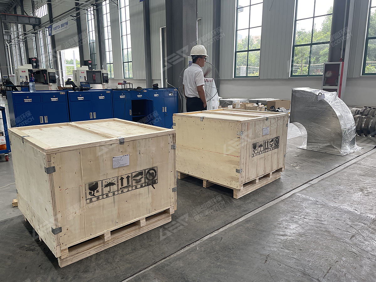 發(fā)貨忙！潔普智能大件垃圾處置系統(tǒng)發(fā)往江蘇