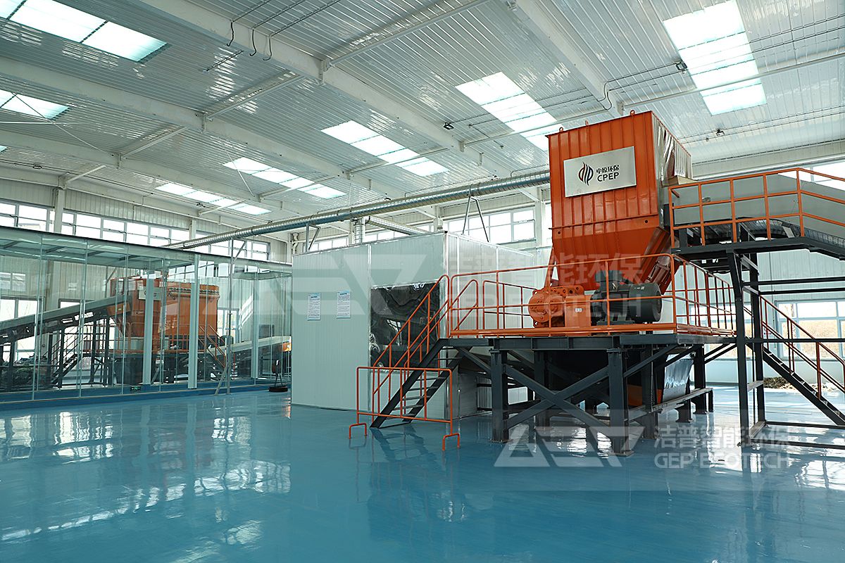 再生資源回收分揀中心生產(chǎn)線