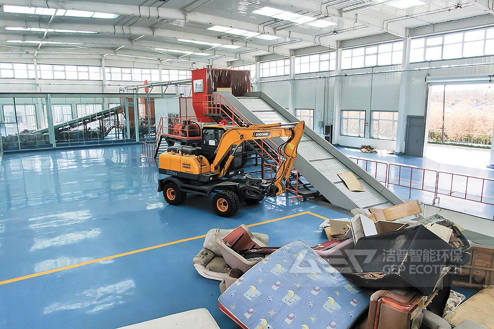 鄭州生活垃圾分揀中心大件垃圾破碎處置項(xiàng)目