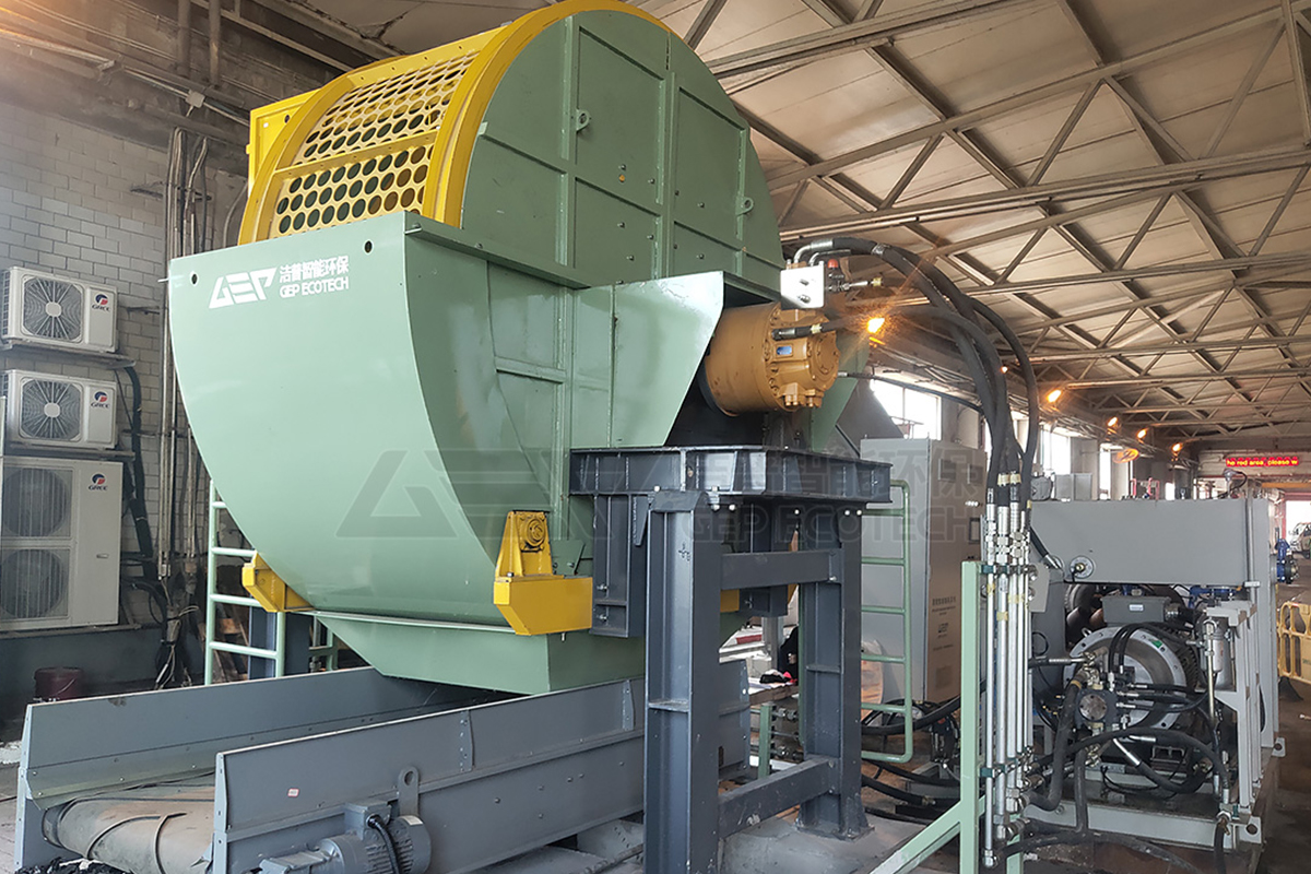 廢舊輪胎破碎機