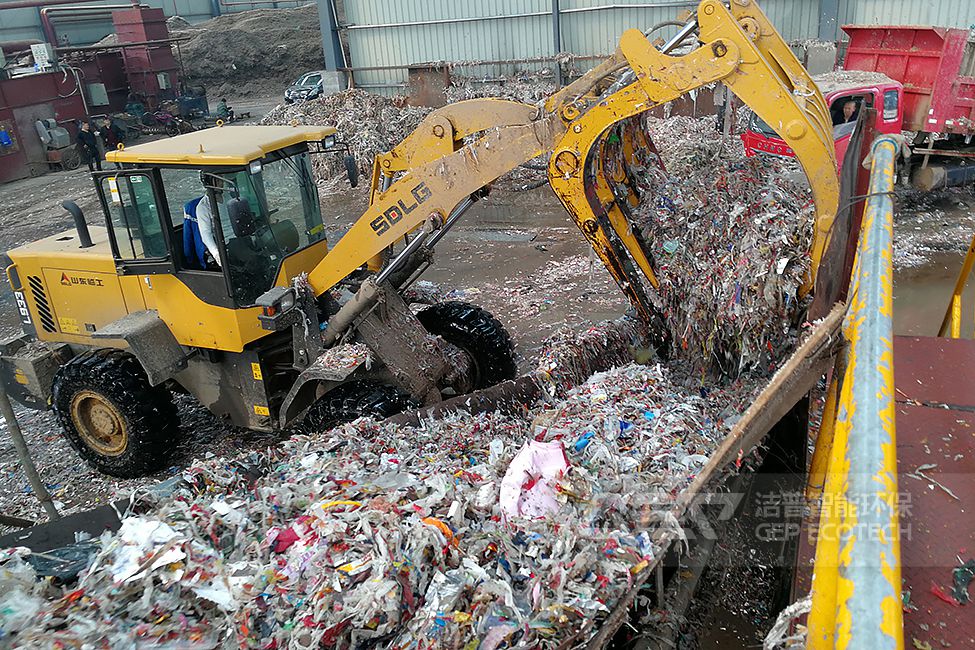 湖南紙廠廢料破碎處置項目