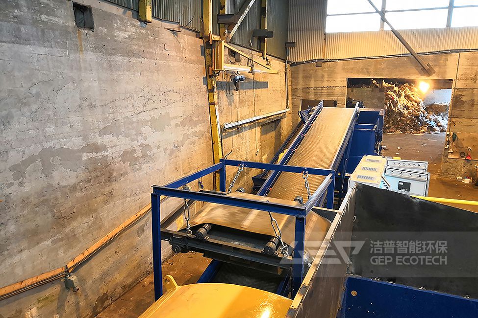 歐洲塑料垃圾處置生產(chǎn)線項目