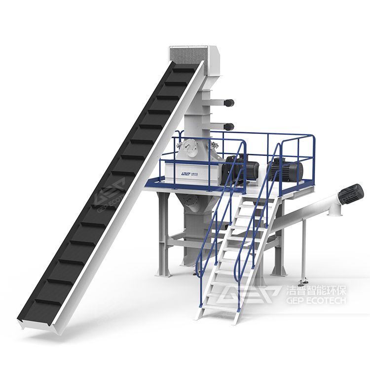 鋰電池帶電破碎系統(tǒng)