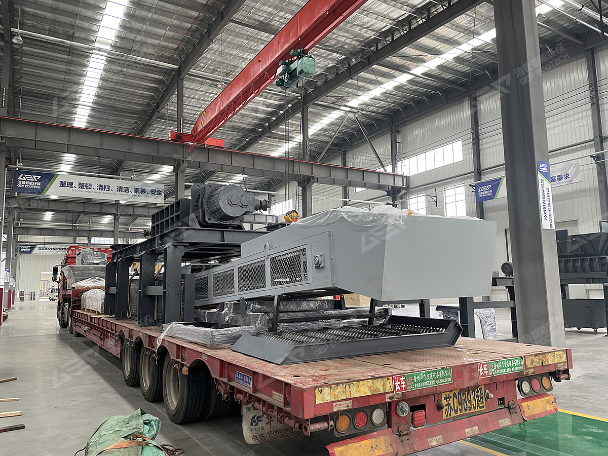 大件垃圾處置系統(tǒng)發(fā)貨