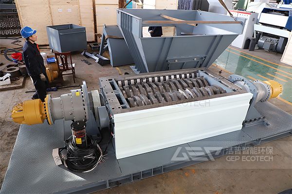 大型雙軸撕碎機