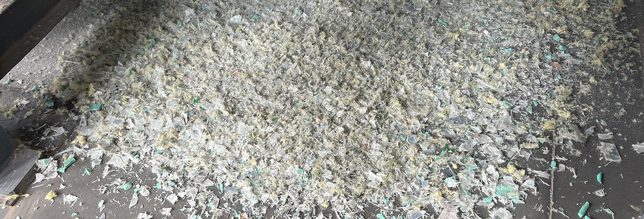 廢棄玻璃鋼處理后