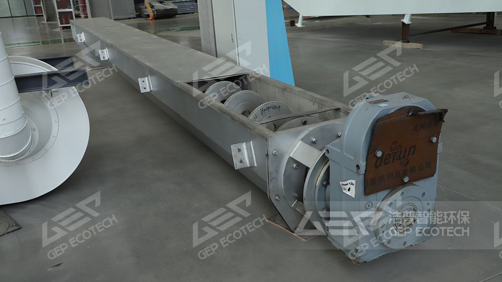 無軸螺旋輸送機