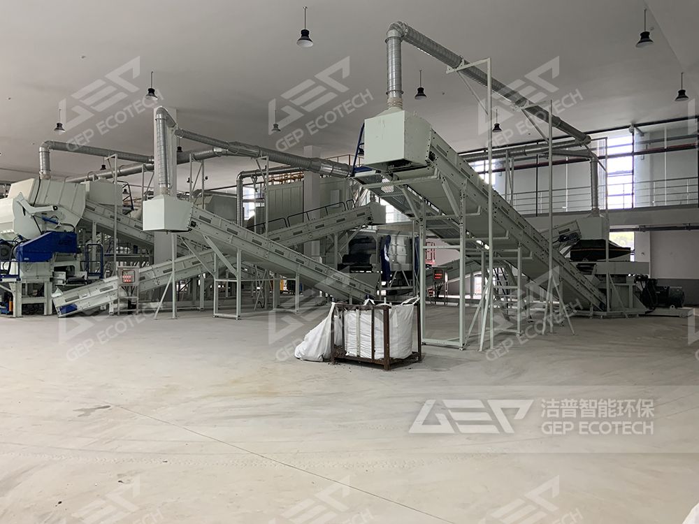 水泥窯協(xié)同處置固廢預(yù)處理生產(chǎn)線