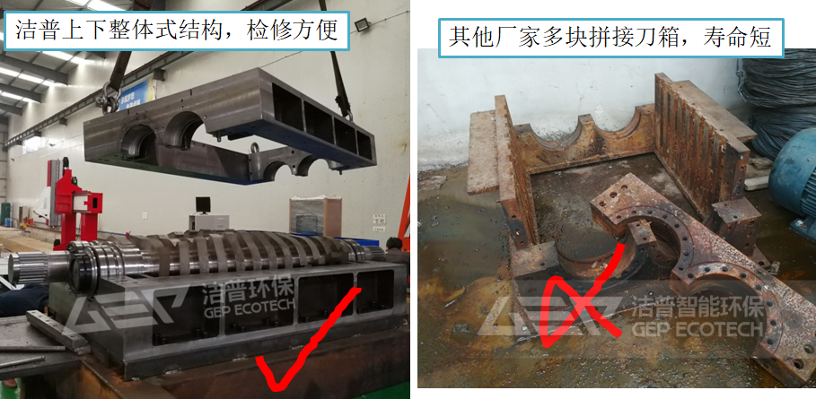 潔普智能環(huán)保撕碎機加工技術(shù)