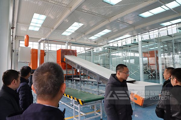 固廢垃圾處置生產線