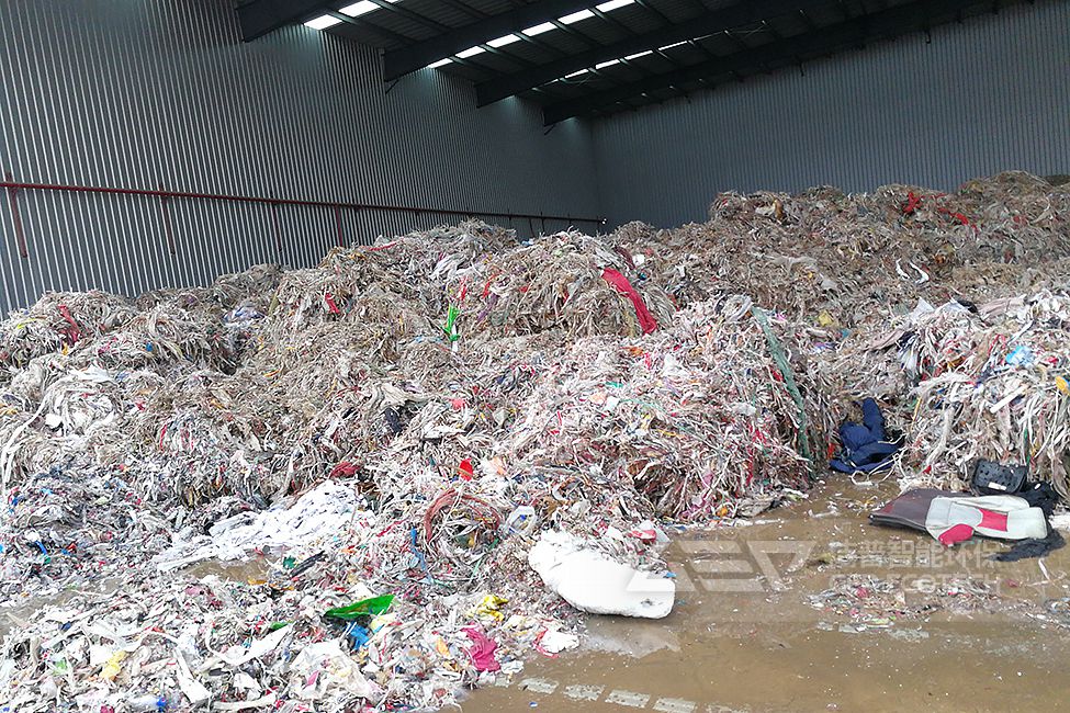 湖南紙廠廢料破碎處置項目