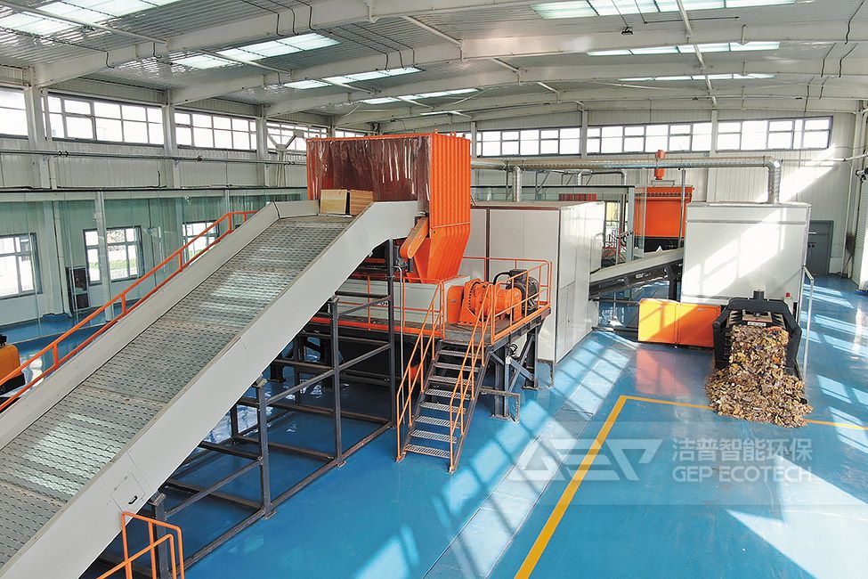 鄭州生活垃圾分揀中心大件垃圾破碎處置項(xiàng)目