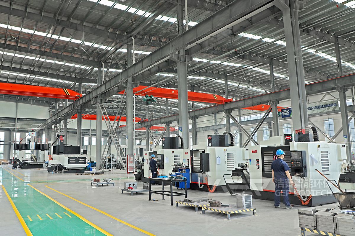 汽車廢鋁破碎機車間