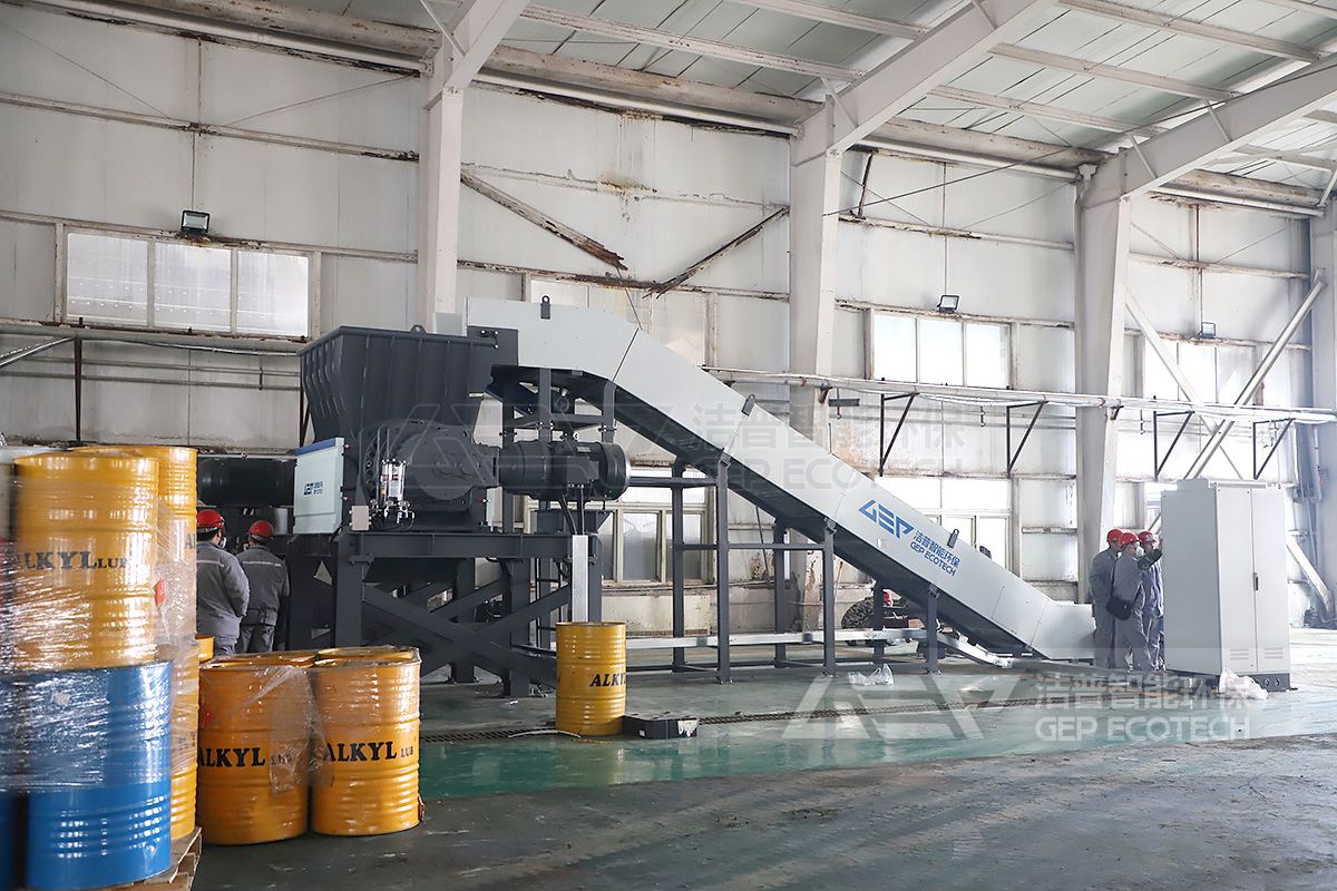 油桶、油漆桶資源化生產(chǎn)線