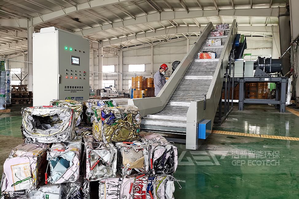 河南危廢鐵桶破碎處置項目