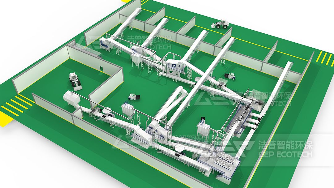 裝修垃圾處置生產(chǎn)線