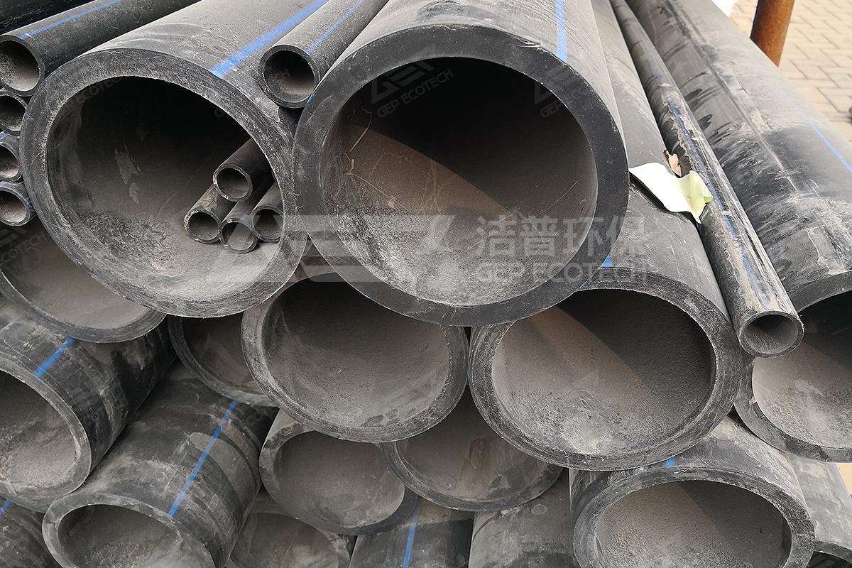 寧夏HDPE管道破碎生產(chǎn)線項目