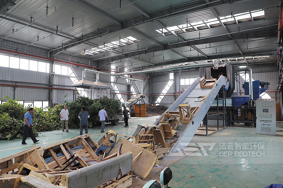 鄭州管城區(qū)大件垃圾處置生產線項目