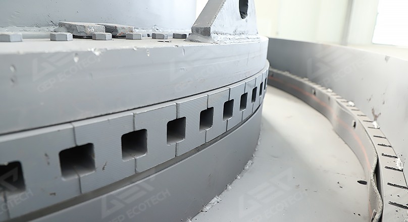 模具孔徑多，處理量大