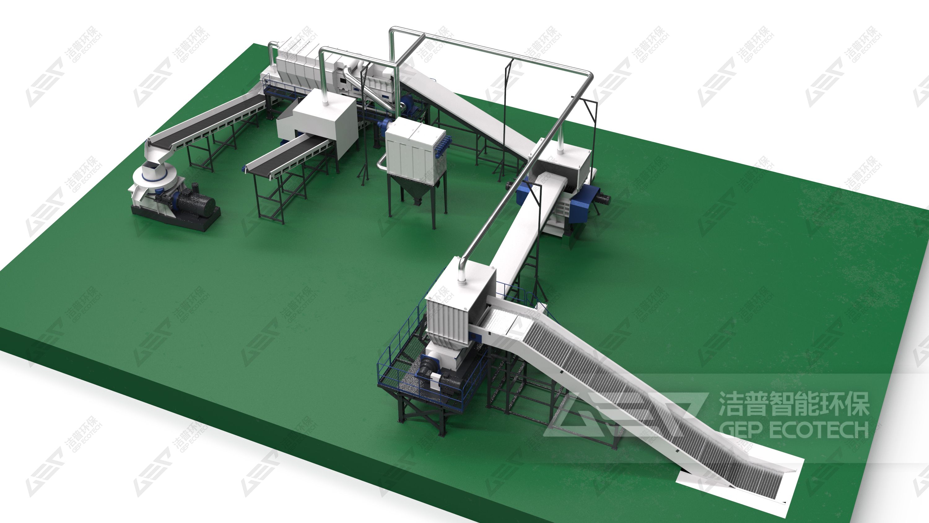 大件垃圾制備替代燃料